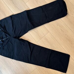 Black Cargo Pants